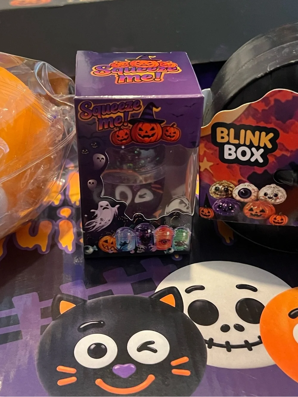 NeeDoh Halloween 3 Pack Surprise Dumpling, Frappe Suishy Smasher